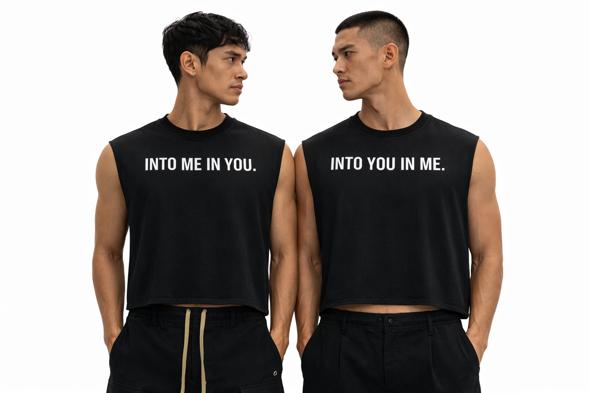 Into Me In You / Into You In Me: The Tee That Completes the Sentence