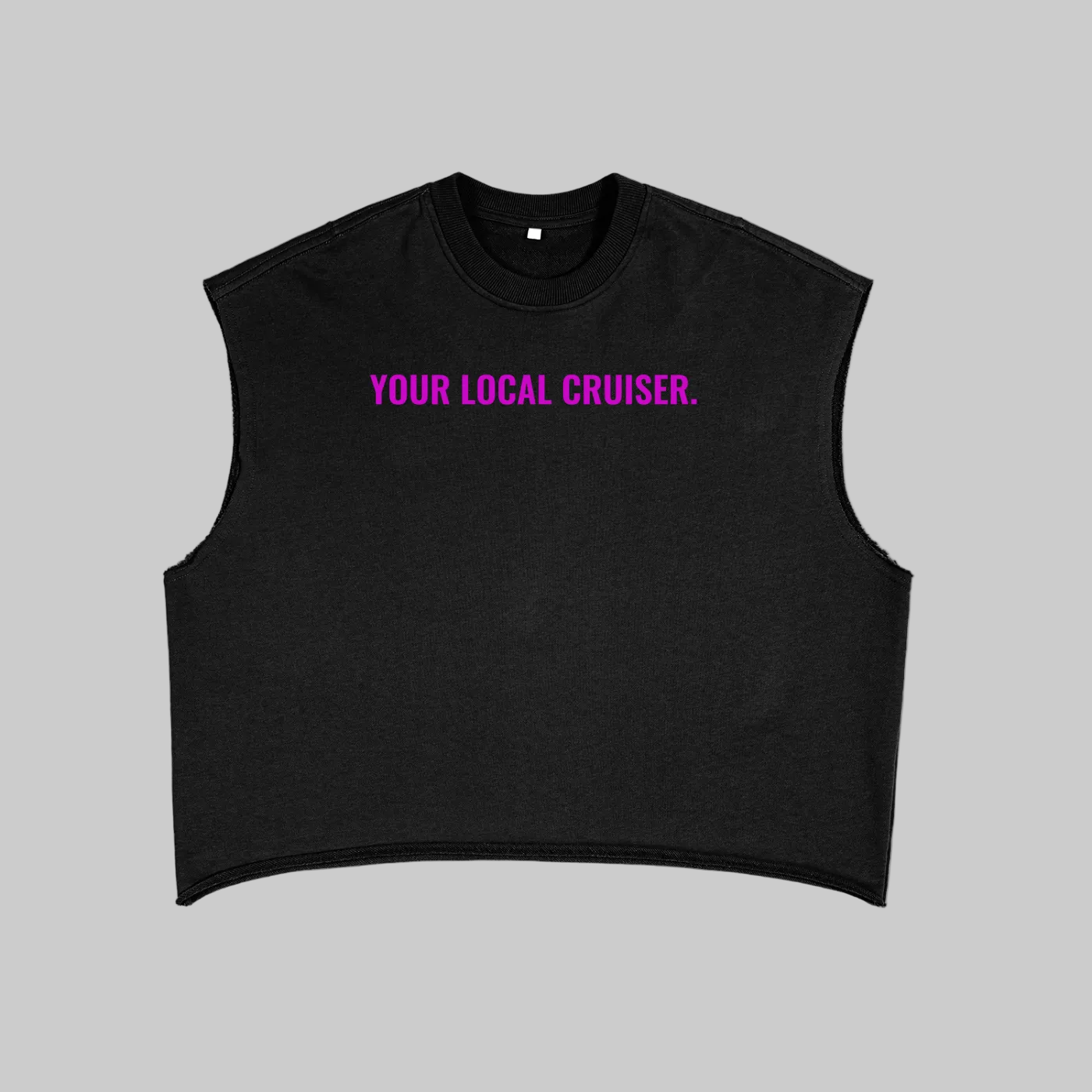 Your Local Cruiser French Terry Boxy Tank Top