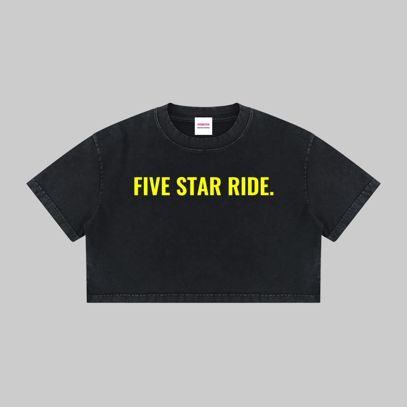 Mens Cropped T Shirt