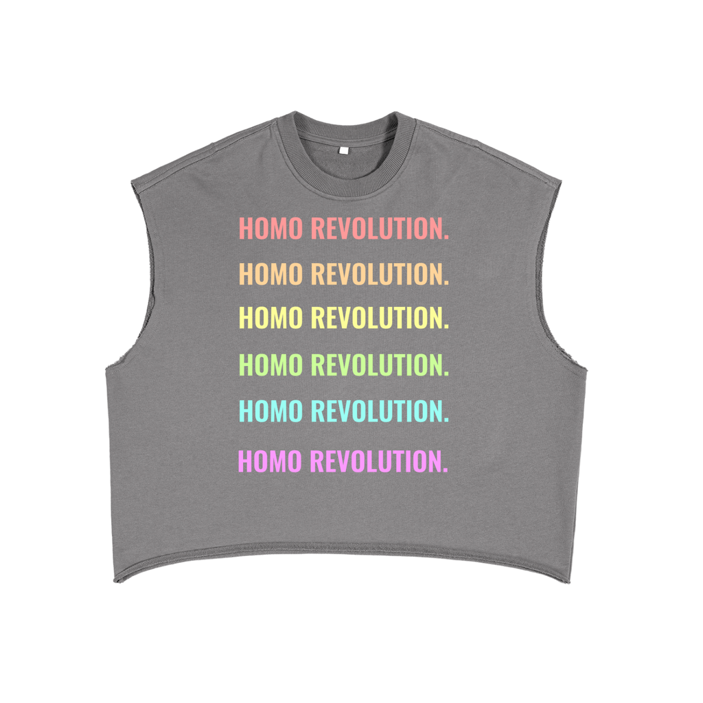HOMO REVOLUTION X TOM PRIDE Boxy Tank Top