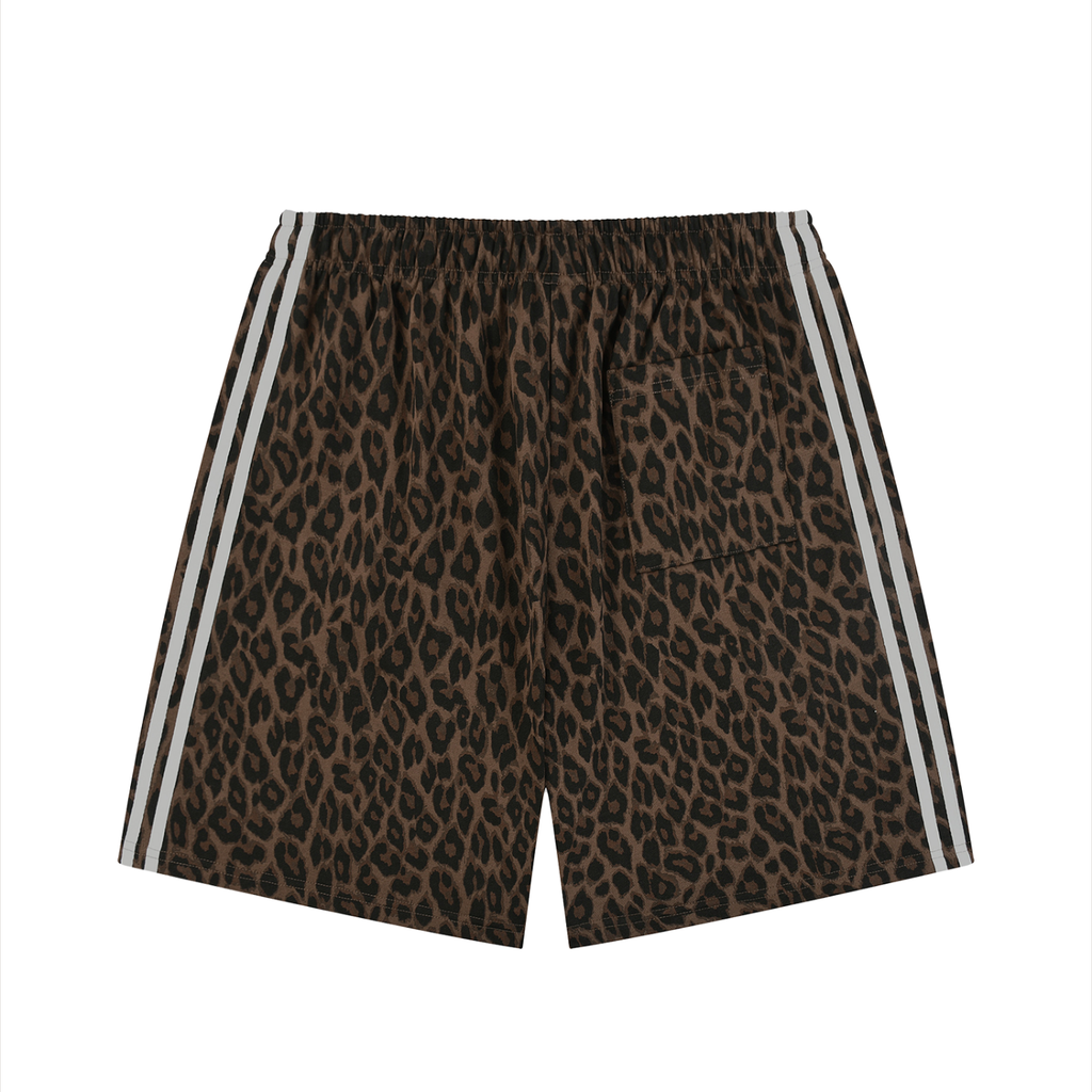 Very Good Boy. Men's Leopard Drawstring Shorts
