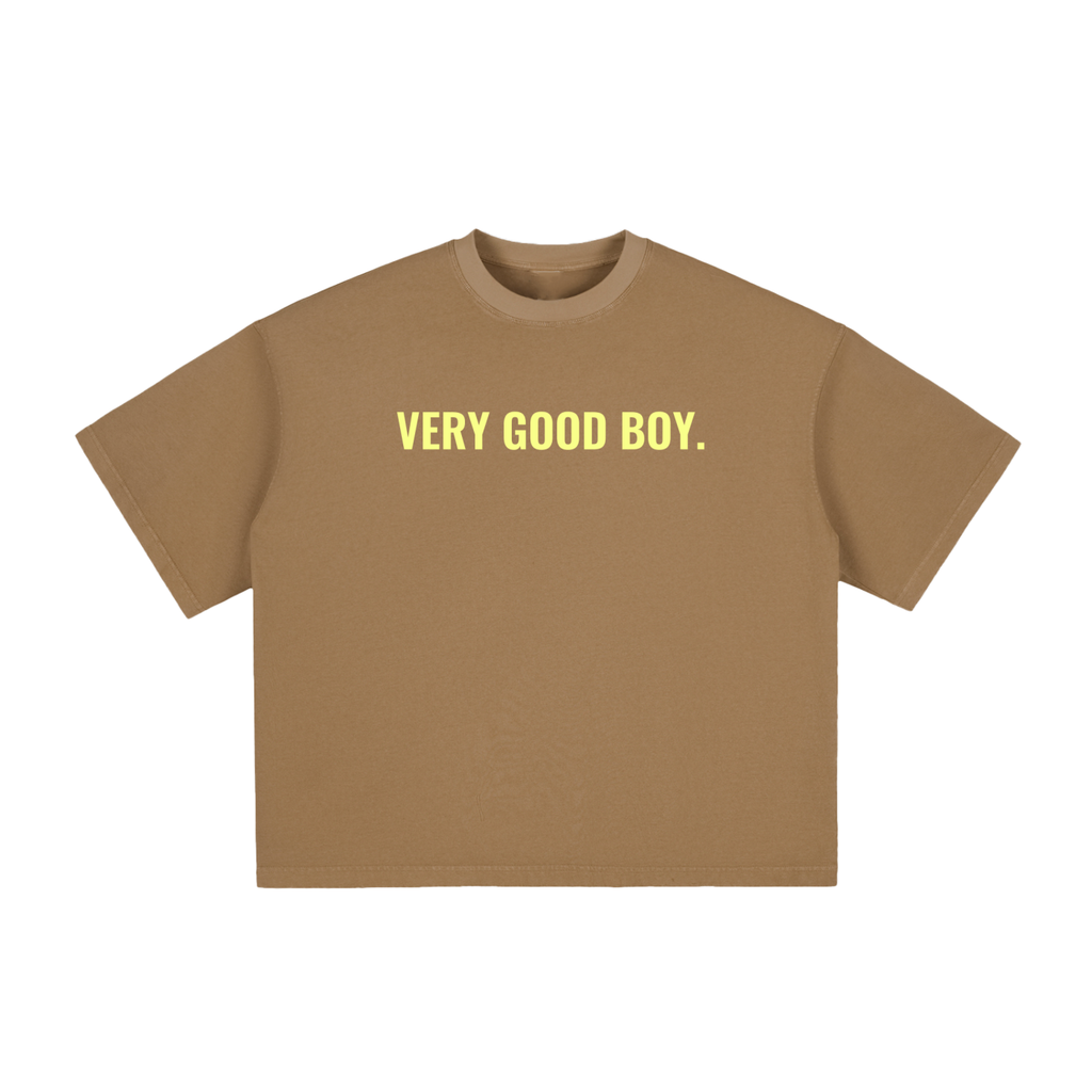 Very Good Boy. X TOM Vintage Washed Boxy T-Shirt