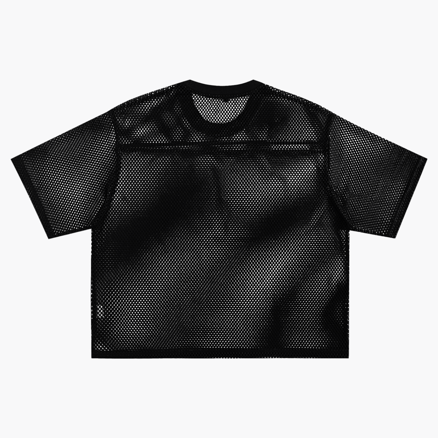 Men's Mesh See-through Boxy Net T-Shirt  - EOS BASX