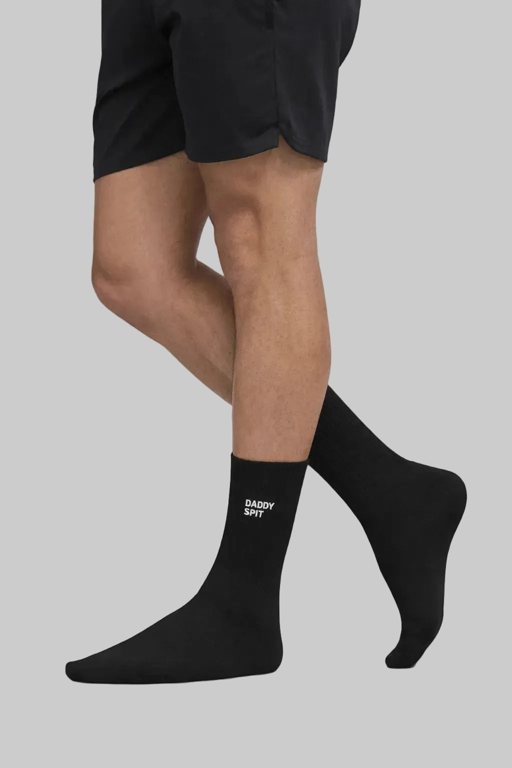 Daddy Spit Mens Embroidered socks