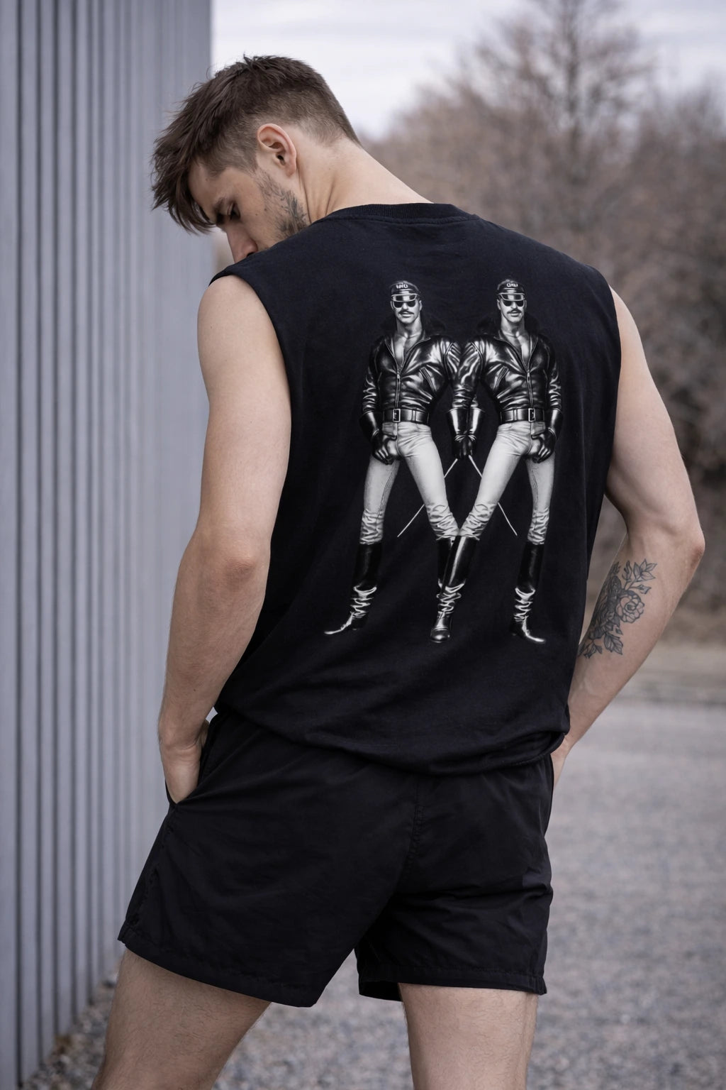 HOMO REVOLUTION X TOM PRIDE Boxy Tank Top