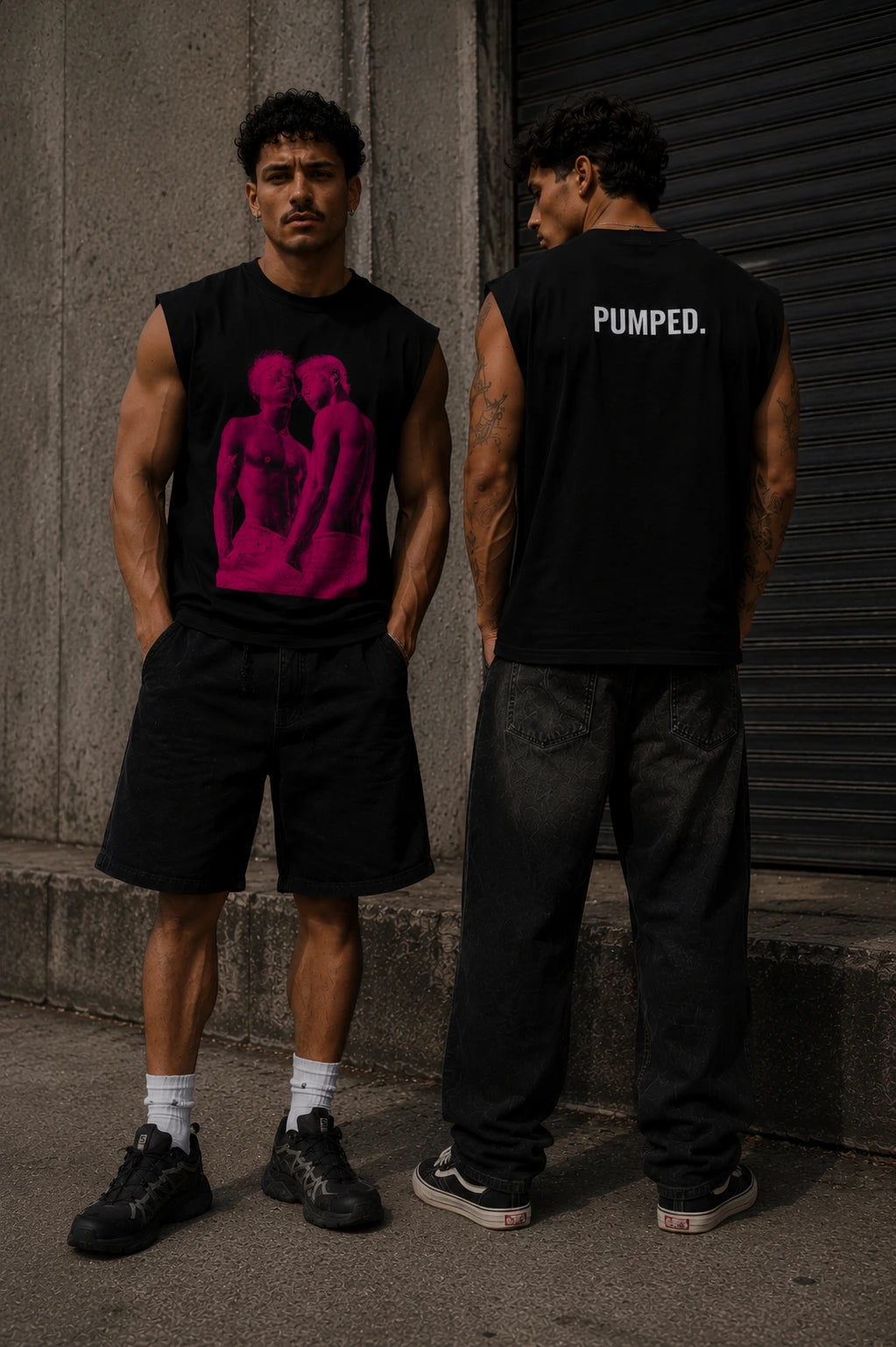 Pumped X Pride Edition - Red Haze Him Sorona Quick-Dry Cooling Tank Top