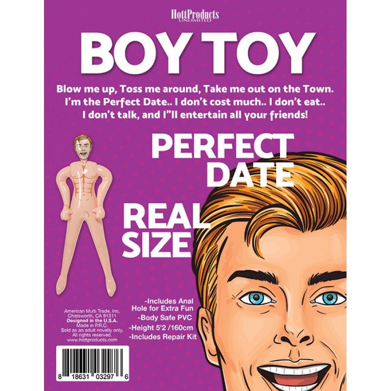 Hott Products Boy Toy Sex Doll Male