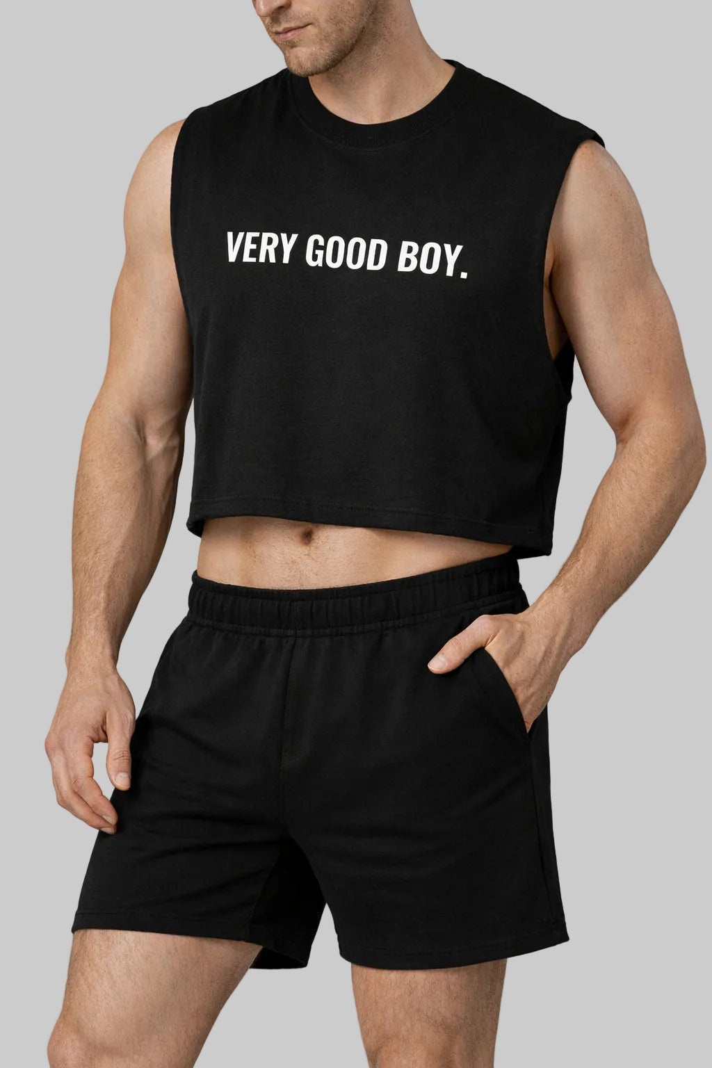 Very Good Boy X TOM Mens Boxy Tank Top