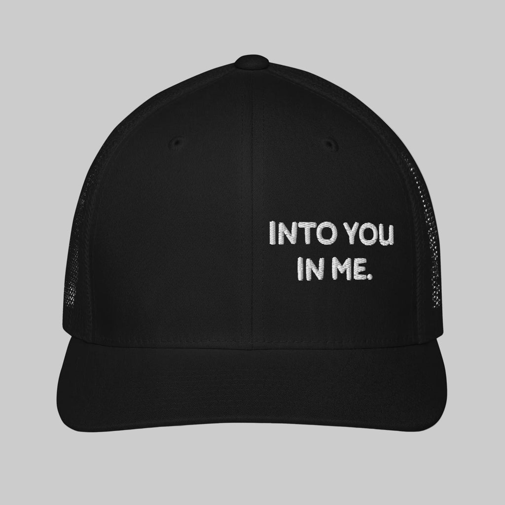 Into you in Me gay Pride Cap