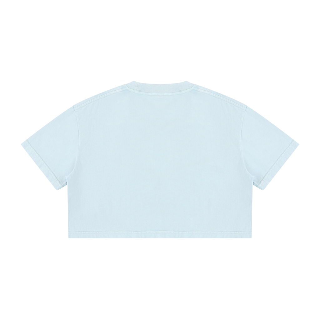 FIVE STAR RIDER Mineral Wash Cotton Crop T-Shirt