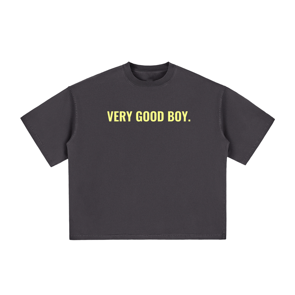 Very Good Boy. X TOM Vintage Washed Boxy T-Shirt