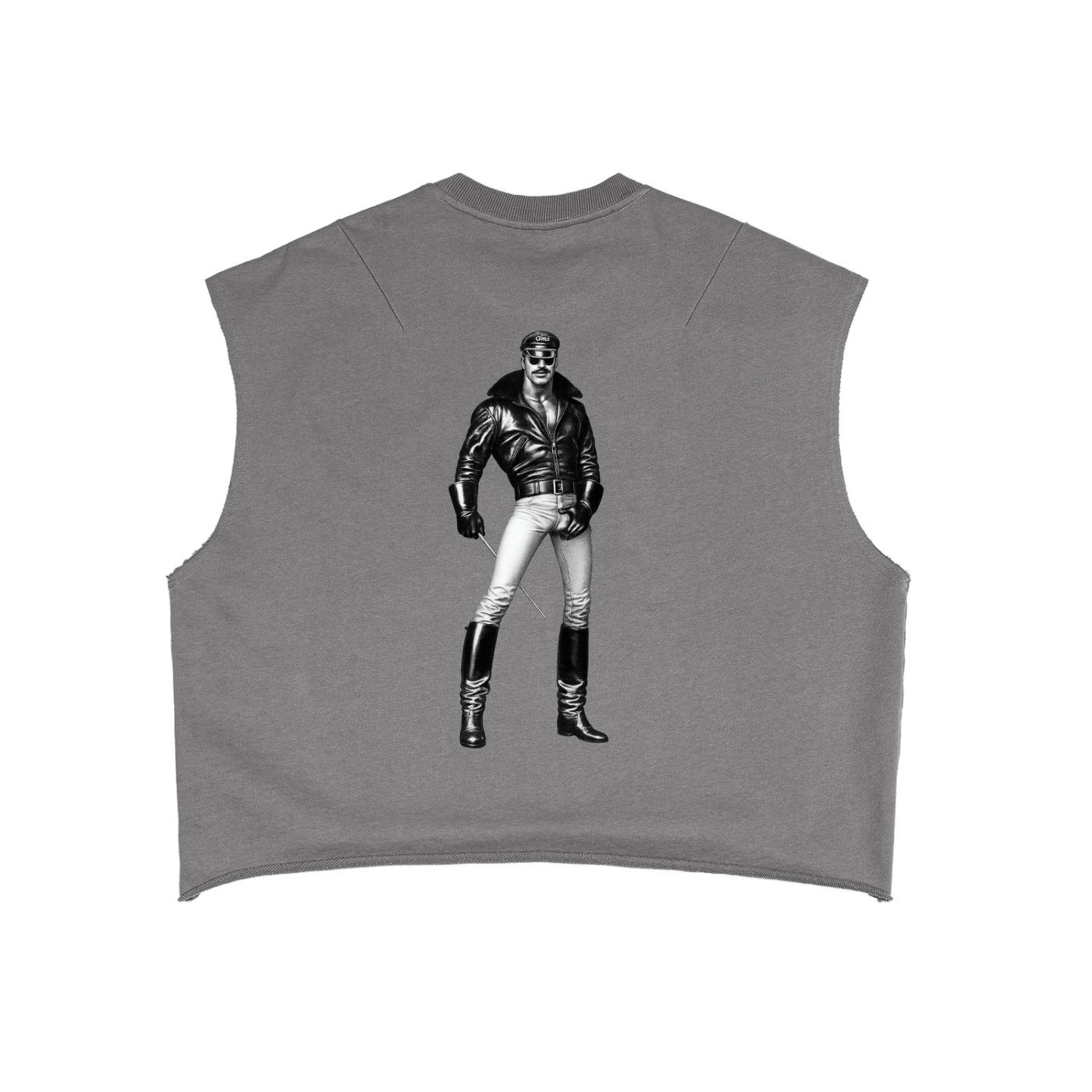 Into Very Good Pups X Tom French Terry Boxy Tank Top