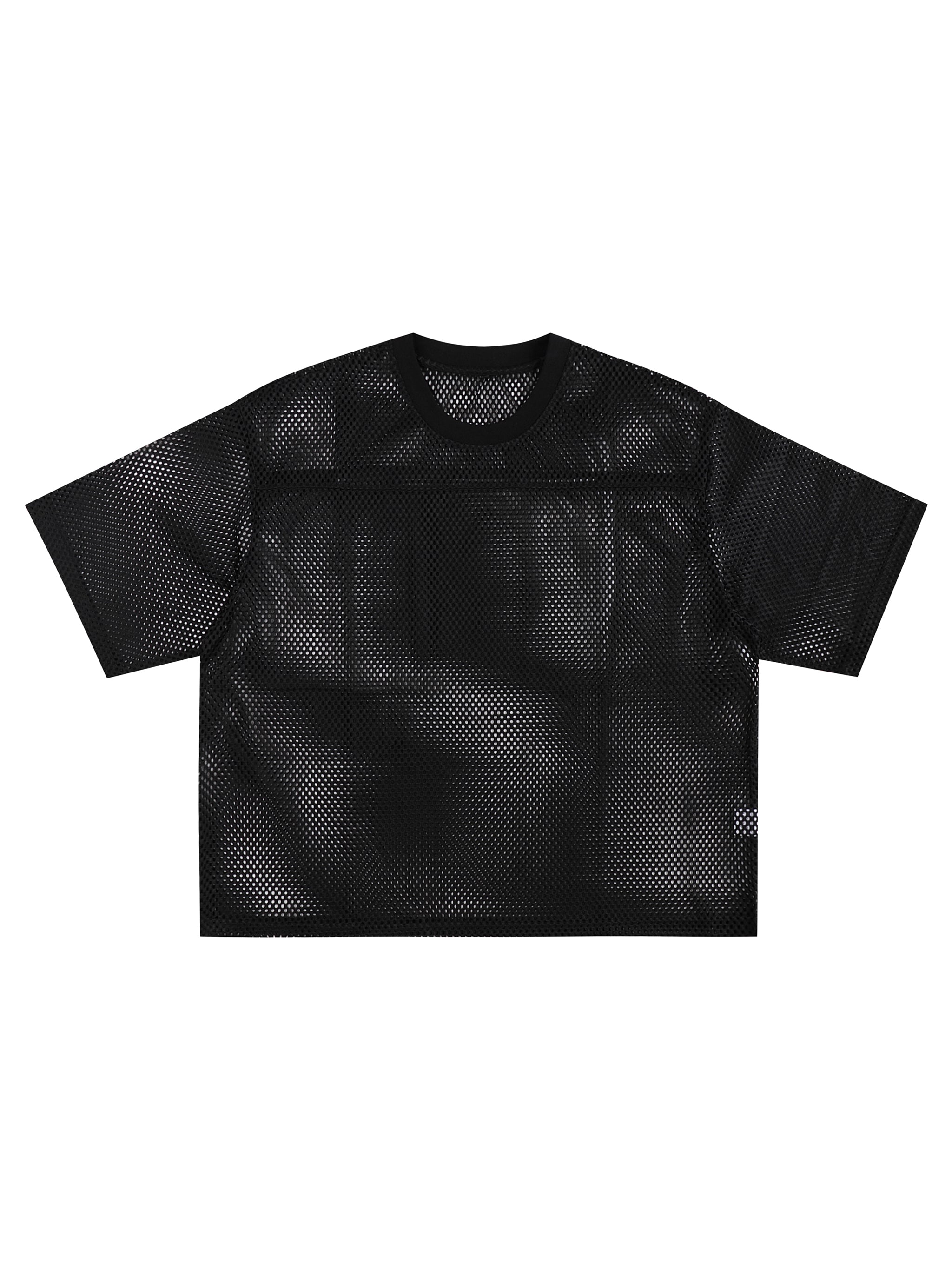 Daddys Boy Mesh See-through Boxy Net T-Shirt