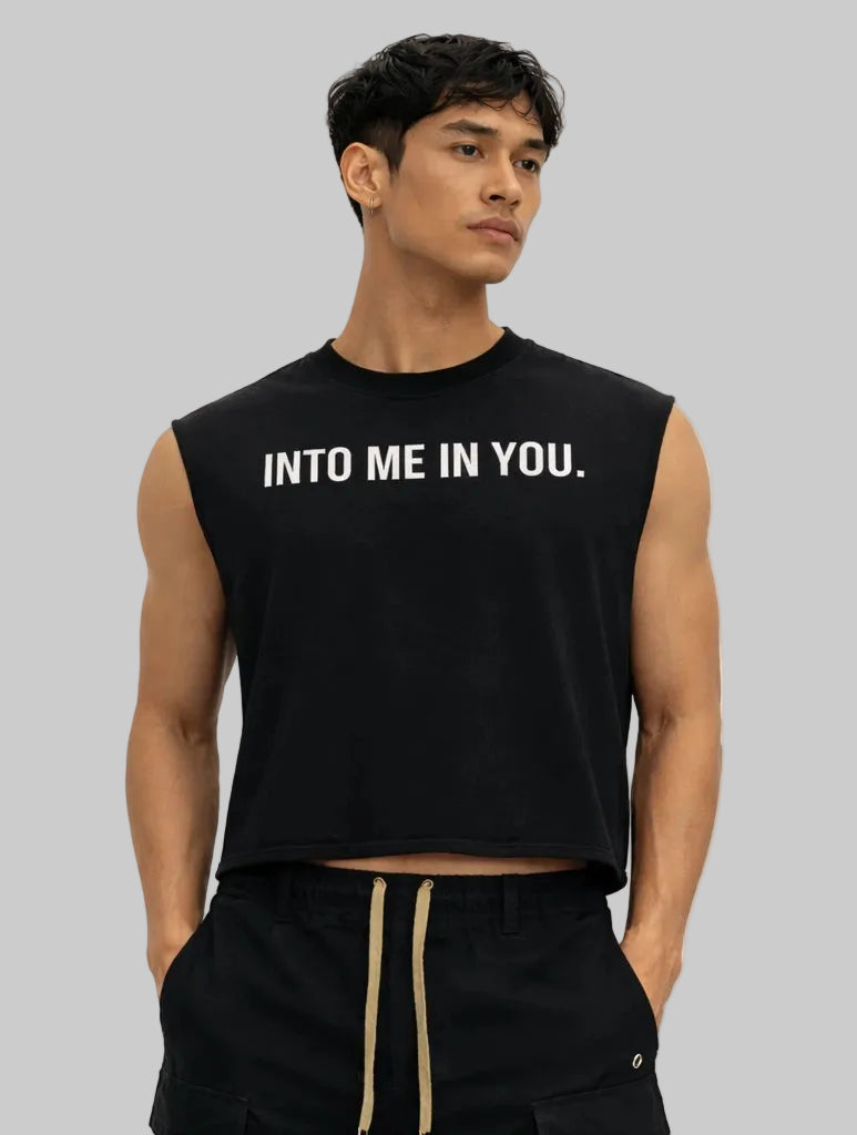 Into Me In You French Terry Boxy Tank