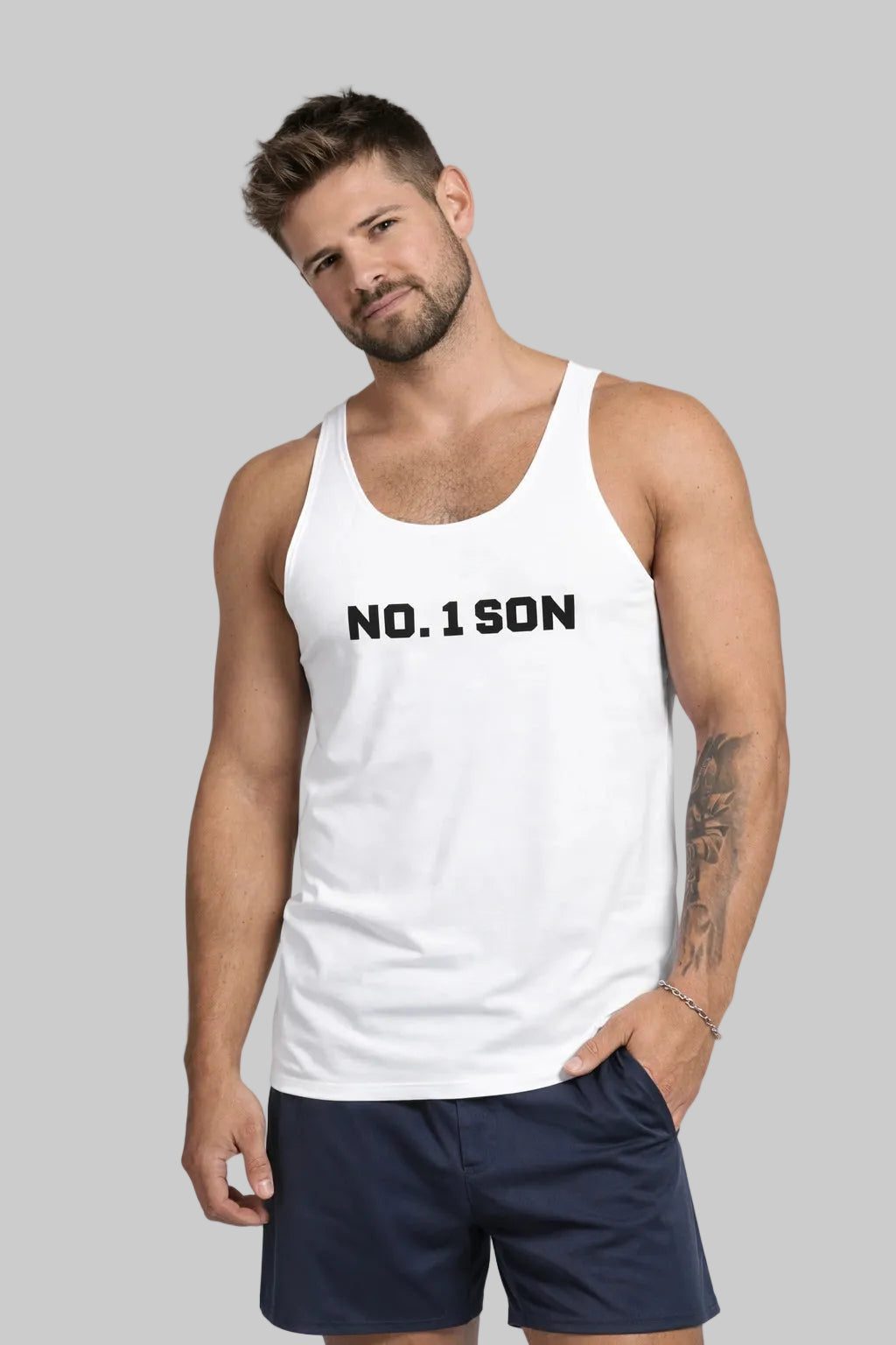 Daddy's Number 1 Son Tank Top