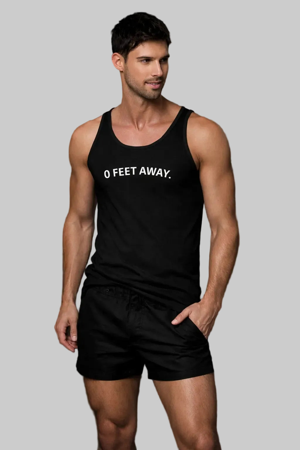 Grindr Slang 0 Feet Away Men's Tank Top