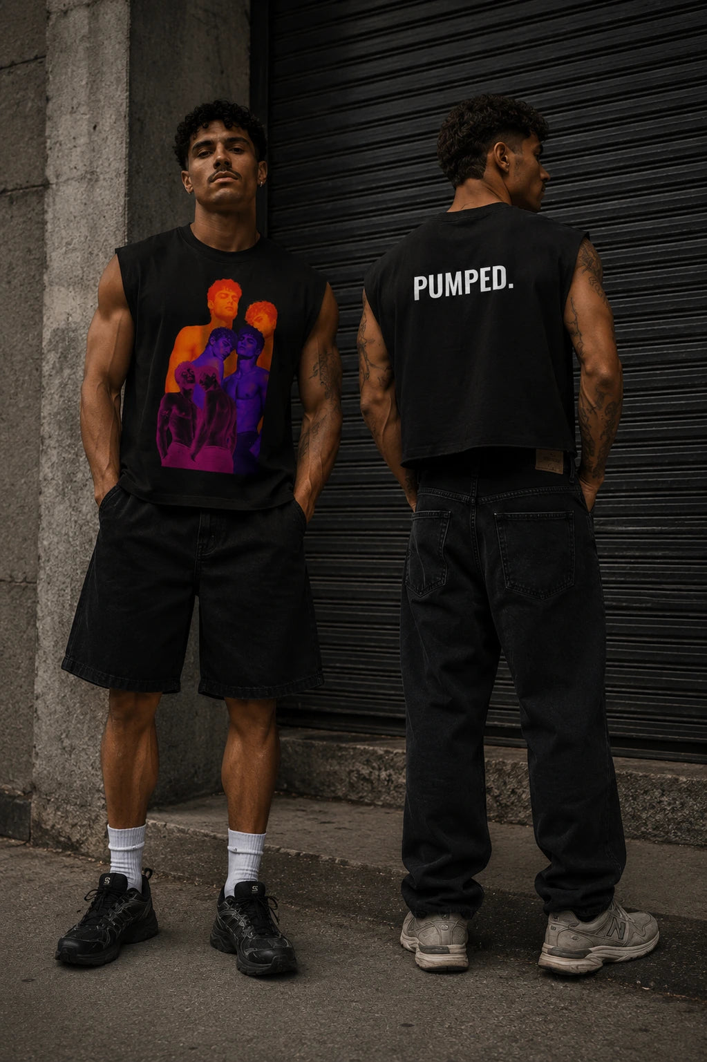 Pumped X Pride Edition - The dump Sorona Quick-Dry Cooling Tank Top